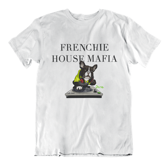 Frenchie House Mafia Shirt - White